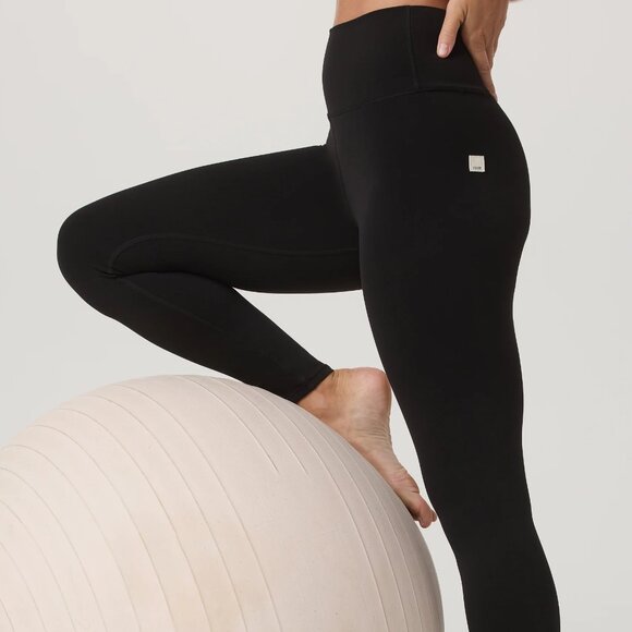New Vuori All That Feels Leggings Black Women's Small S $98 MSRP - Picture 6 of 6